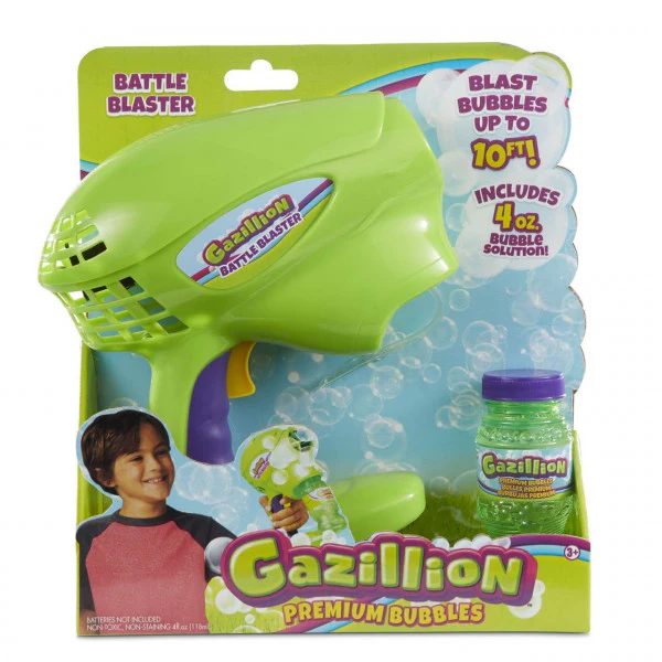 Gazillion Bubbles Battle Blaster 4oz 36447 - Image 2