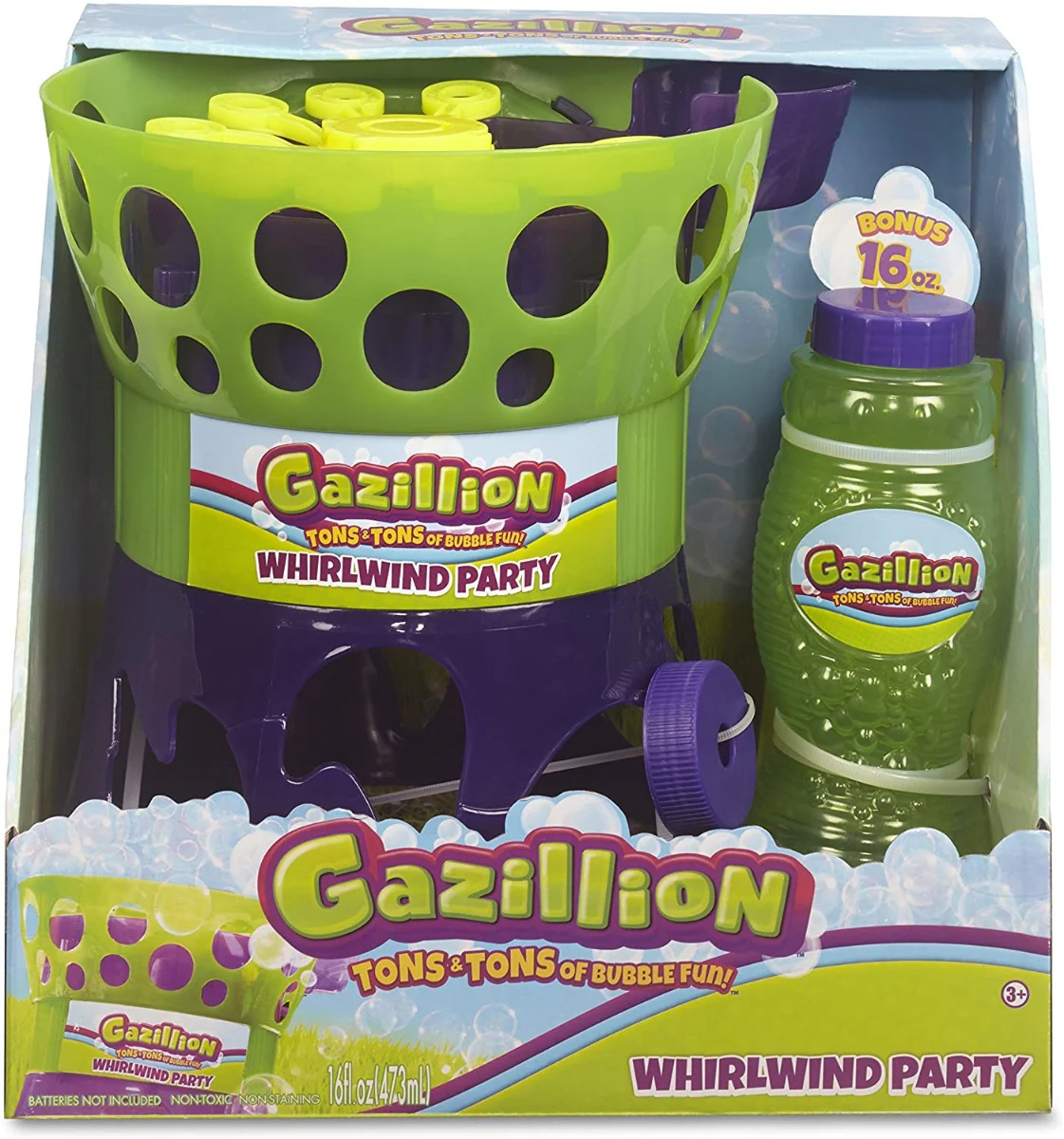 Gazillion Whirlwind Party Bubble Machine 36234 - Image 5