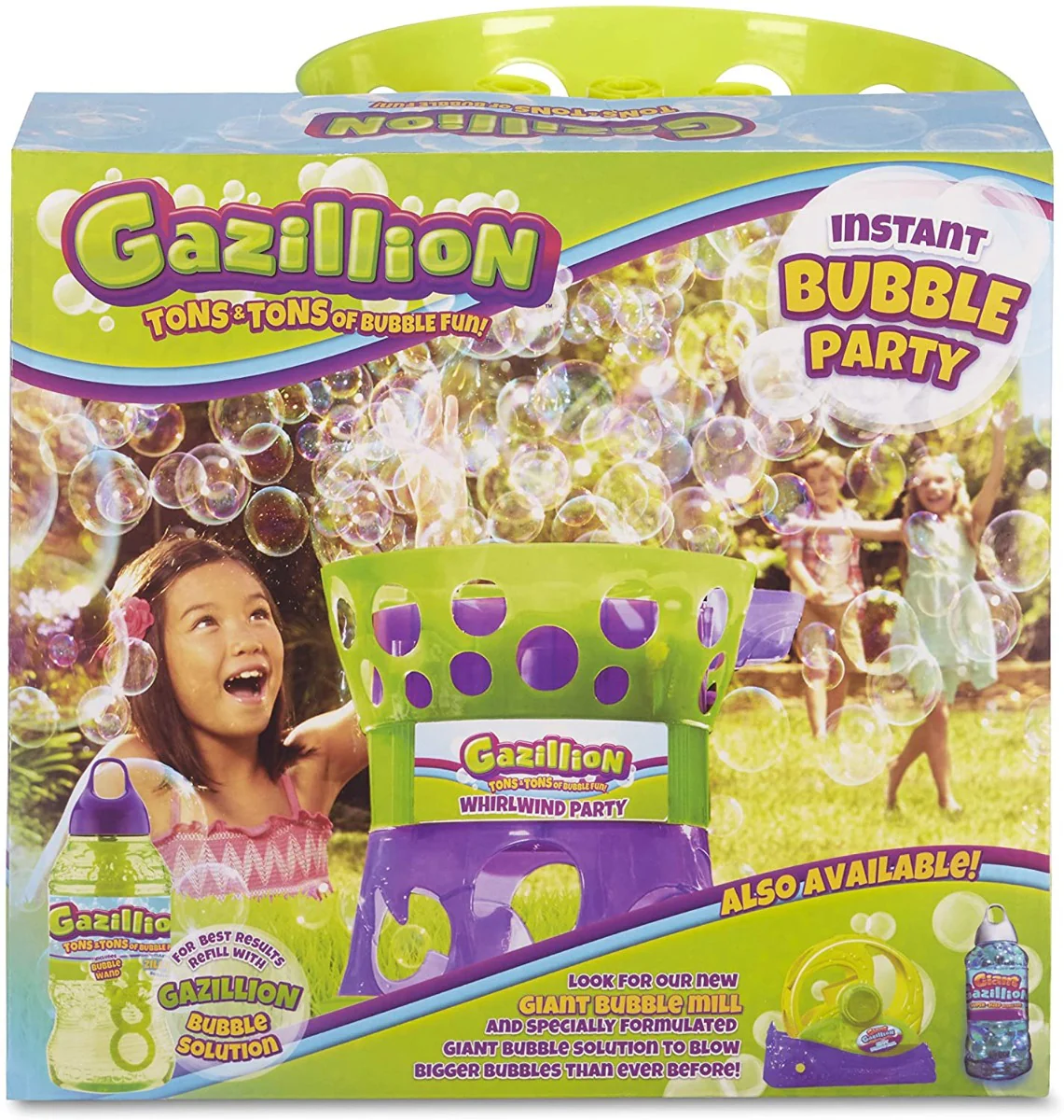 Gazillion Whirlwind Party Bubble Machine 36234 - Image 6