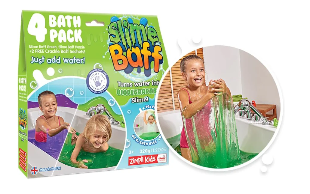 Gelli Baff Green Purple With 2 Crackle 600g 6616