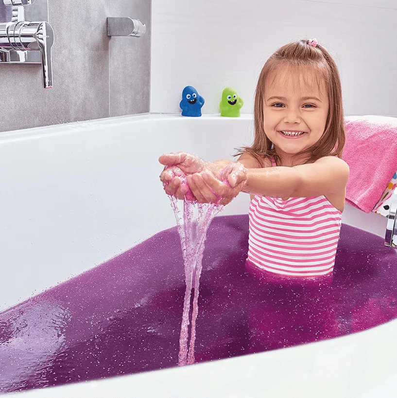 Gelli Baff Green Purple With 2 Crackle 600g 6616 - Image 2