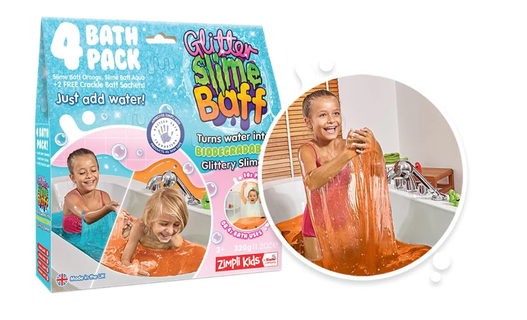 Gelli Baff Orange Aqua With 2 Crackle 600g 6618