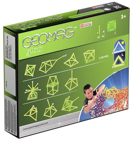 Geomag Glow Magnetic Building Set 30pcs 00335