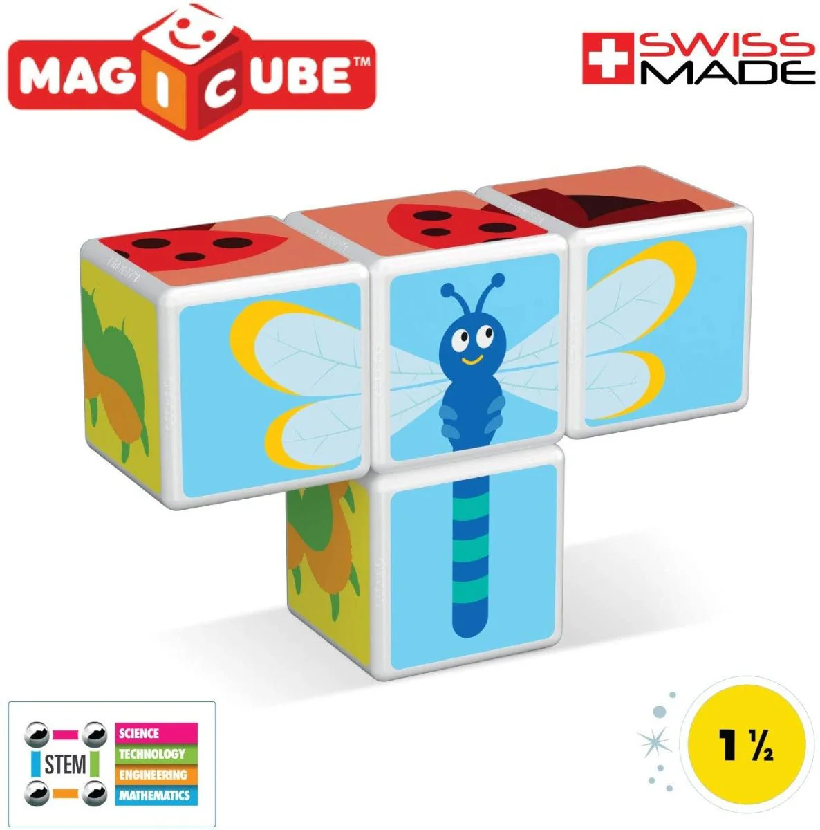 Geomag Magicube Insects Magnetic Building Set 00121 - Image 3