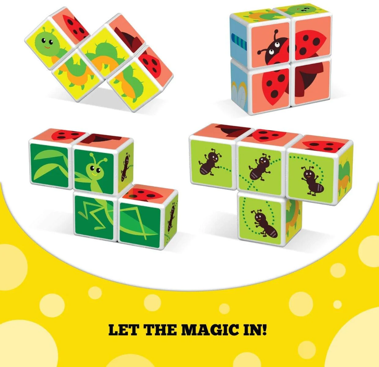 Geomag Magicube Insects Magnetic Building Set 00121 - Image 4
