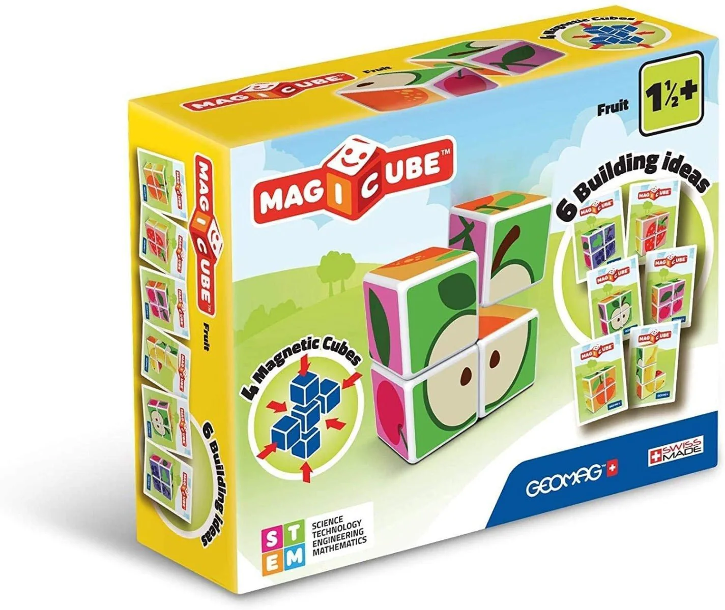 Geomag Magnetic Magicube Fruit Blocks 00131