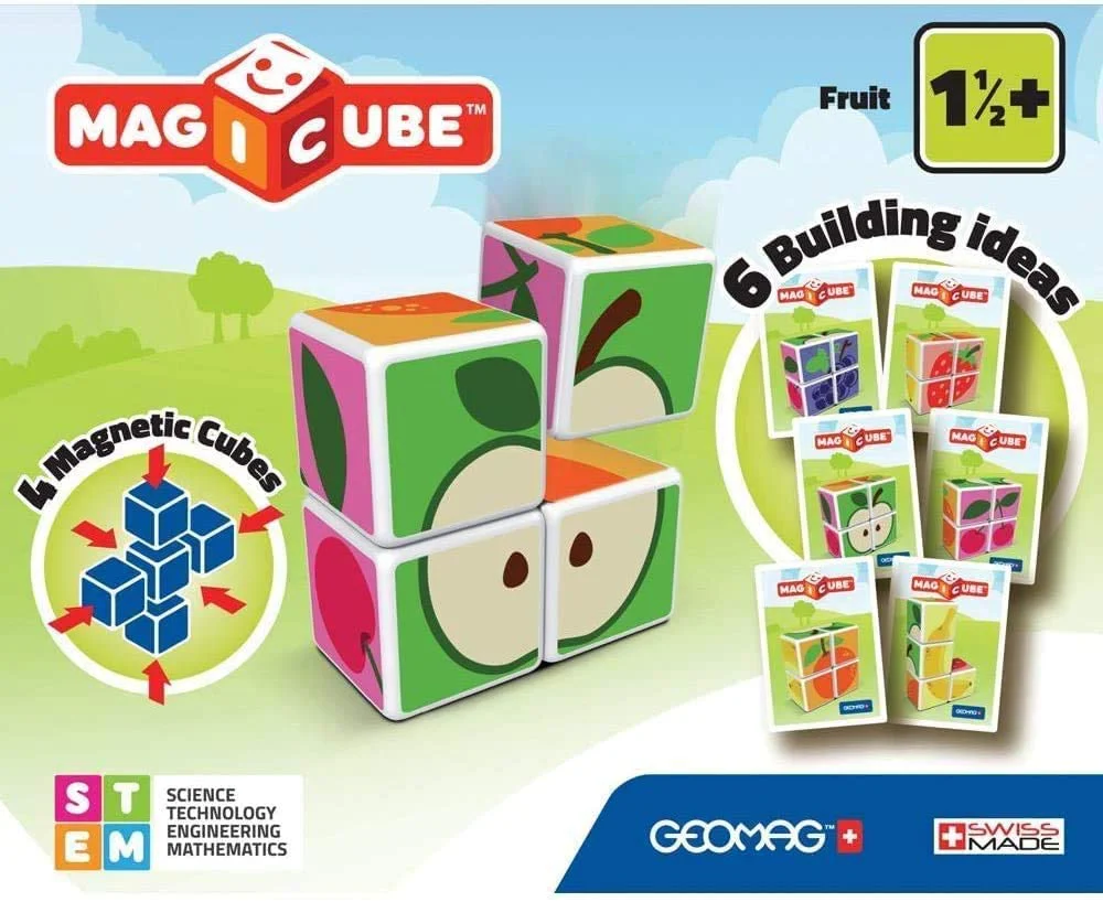 Geomag Magnetic Magicube Fruit Blocks 00131 - Image 4