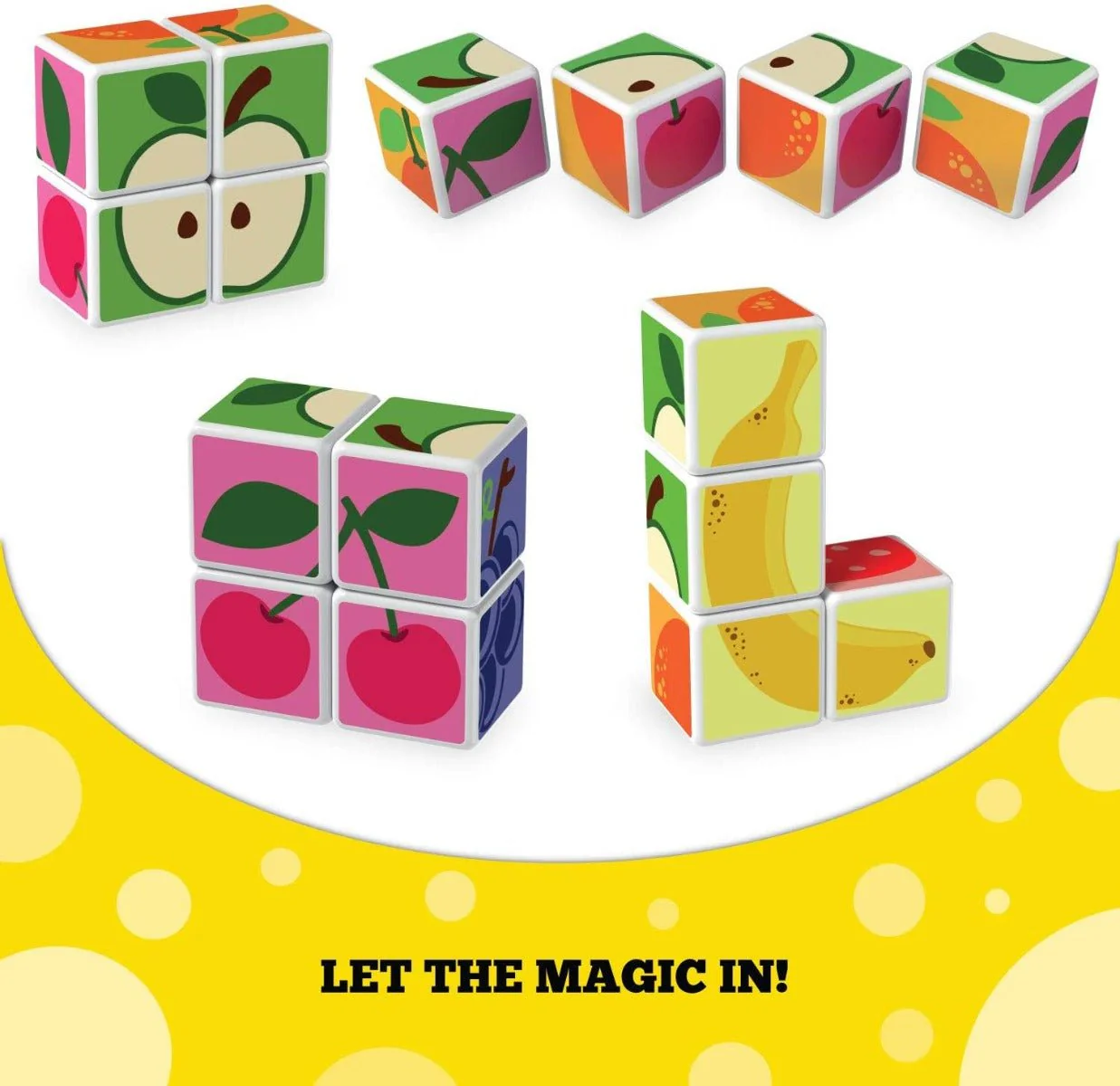 Geomag Magnetic Magicube Fruit Blocks 00131 - Image 5