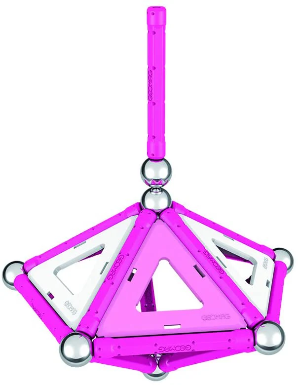 Geomag Pink Magnetic Blocks 68pcs 00342