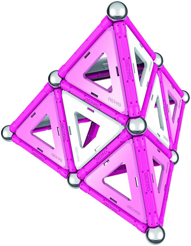 Geomag Pink Magnetic Blocks 68pcs 00342 - Image 16