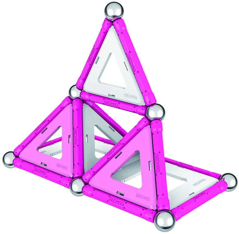 Geomag Pink Magnetic Blocks 68pcs 00342 - Image 2
