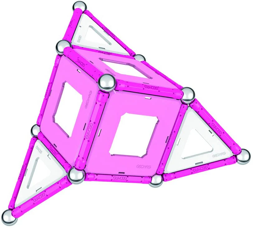 Geomag Pink Magnetic Blocks 68pcs 00342 - Image 4
