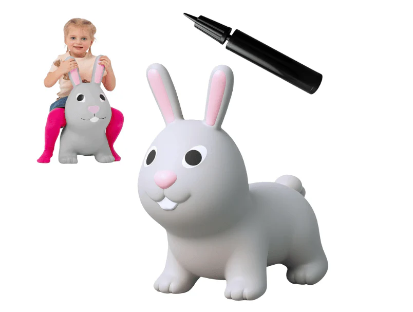 My First Jumpy Bunny Grey GT69323 - Image 2