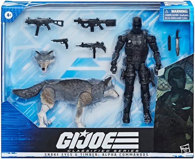 GI Joe Classified Series Snake Eyes & Timber 6inch F0759 - Image 3