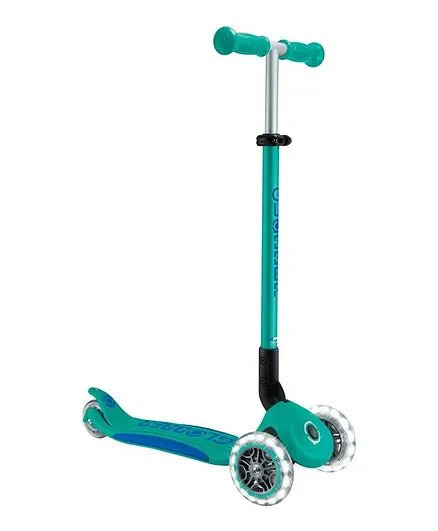 Globber Elite Lights Scooter - Aqua 439-605-2 - Image 2