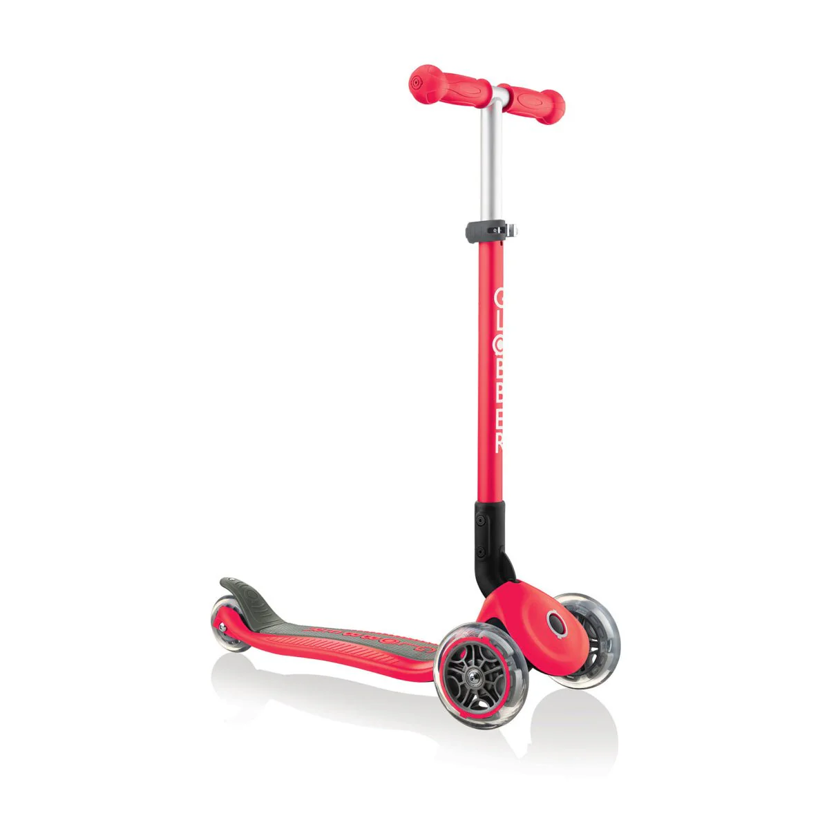 Globber Elite Lights Scooter - Red 439-602-2