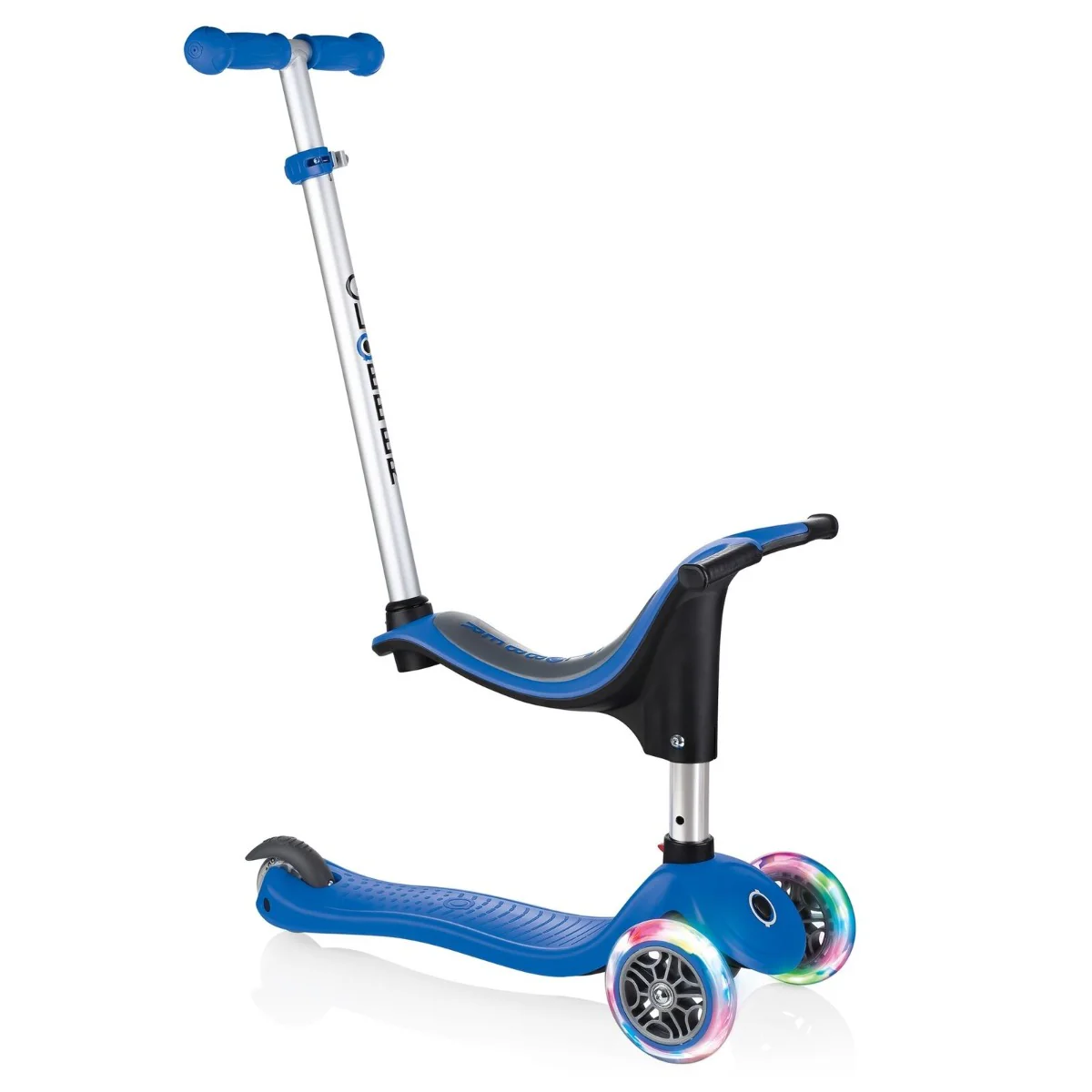 Globber Evo 4 in 1 Scooter with Lights Navy Blue 452-100