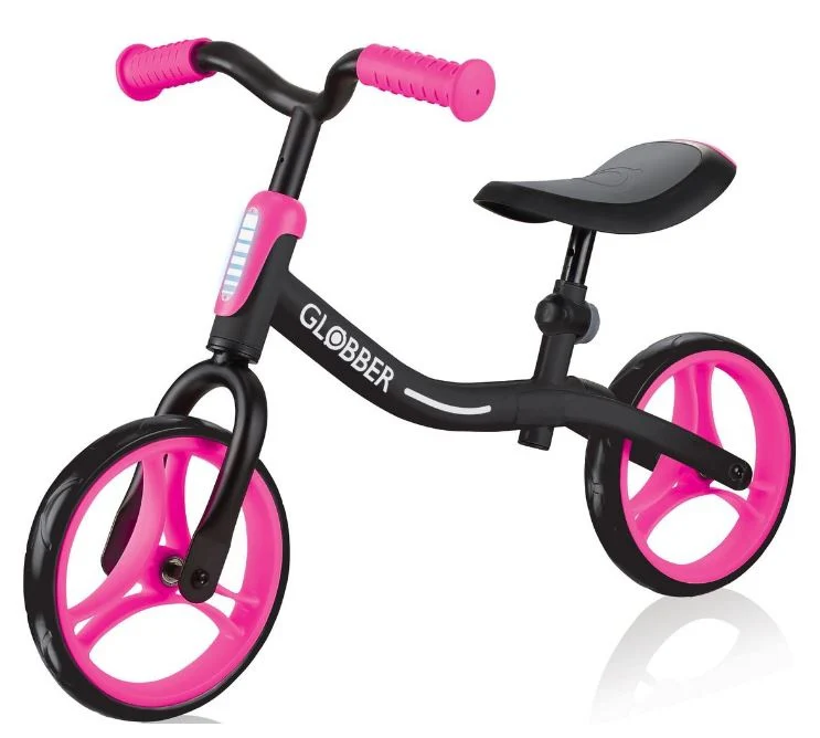 Globber Go Balance Bike Black Neon Pink 610-132