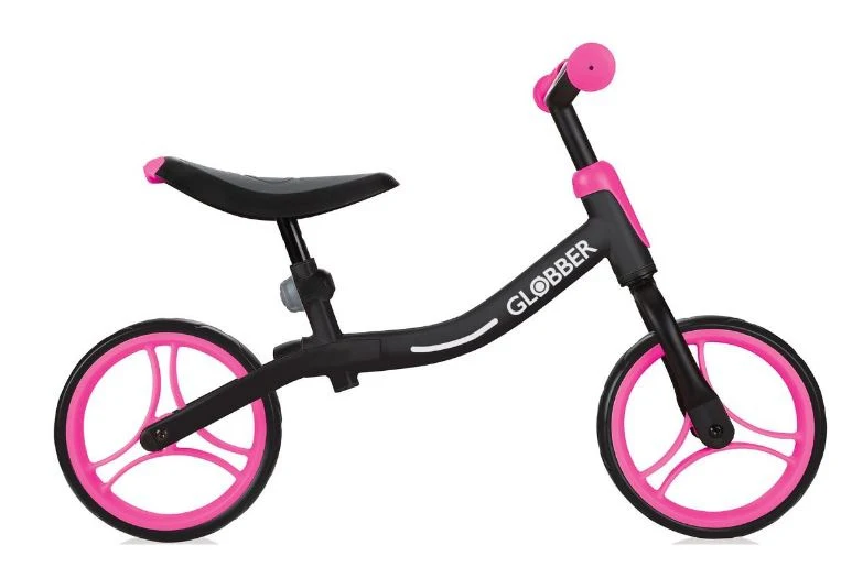 Globber Go Balance Bike Black Neon Pink 610-132 - Image 5
