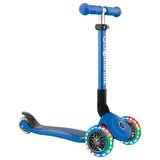 Globber Junior Foldable Lights Scooter Navy Blue 437-100 - Image 2