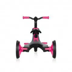 Globber Trike Explorer Tricycle 4 In 1 - Fuchsia Pink 632-110-2 - Image 5