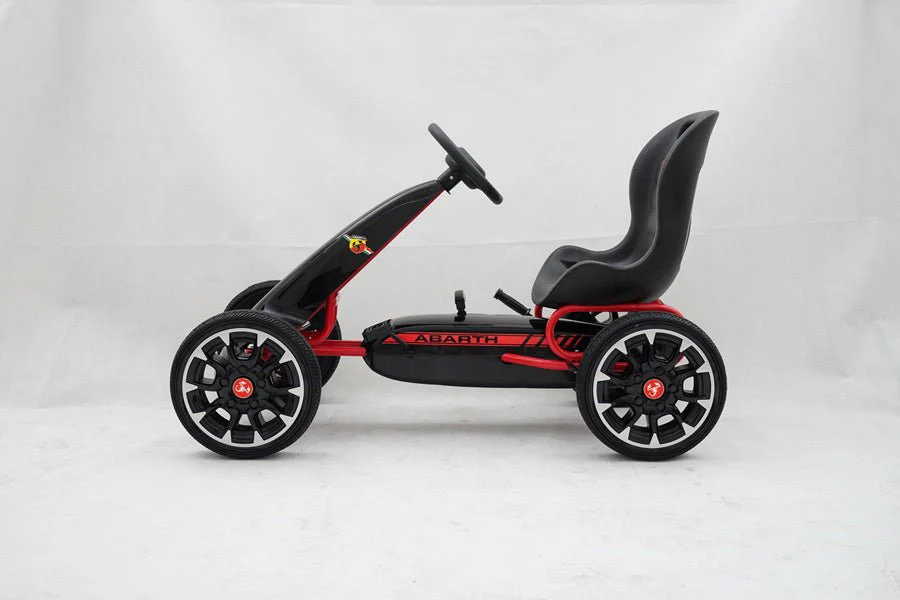 Go Cart Abarth Pedal Car Black LB-9388A/PB9388A