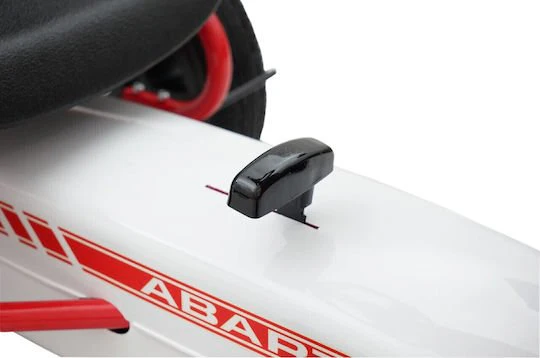 Go Cart Abarth Pedal Car White LB-9388A/PB9388A - Image 3