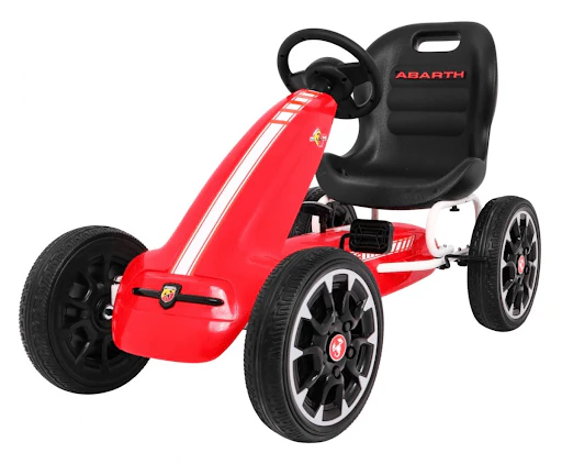 Go kart Abarth Pedal Car Red PB9388A