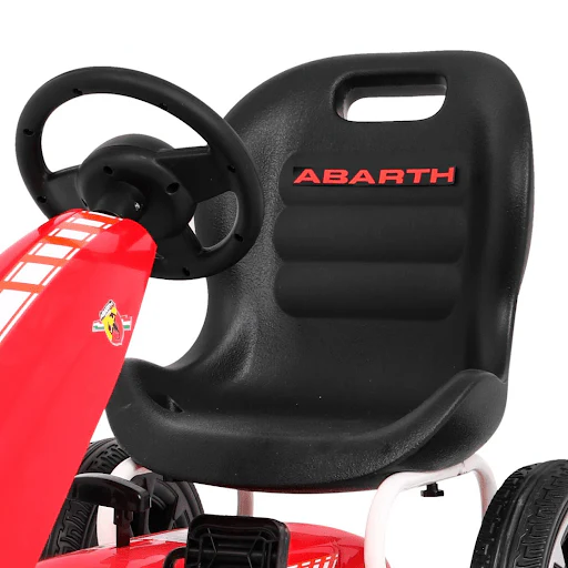Go kart Abarth Pedal Car Red PB9388A - Image 3