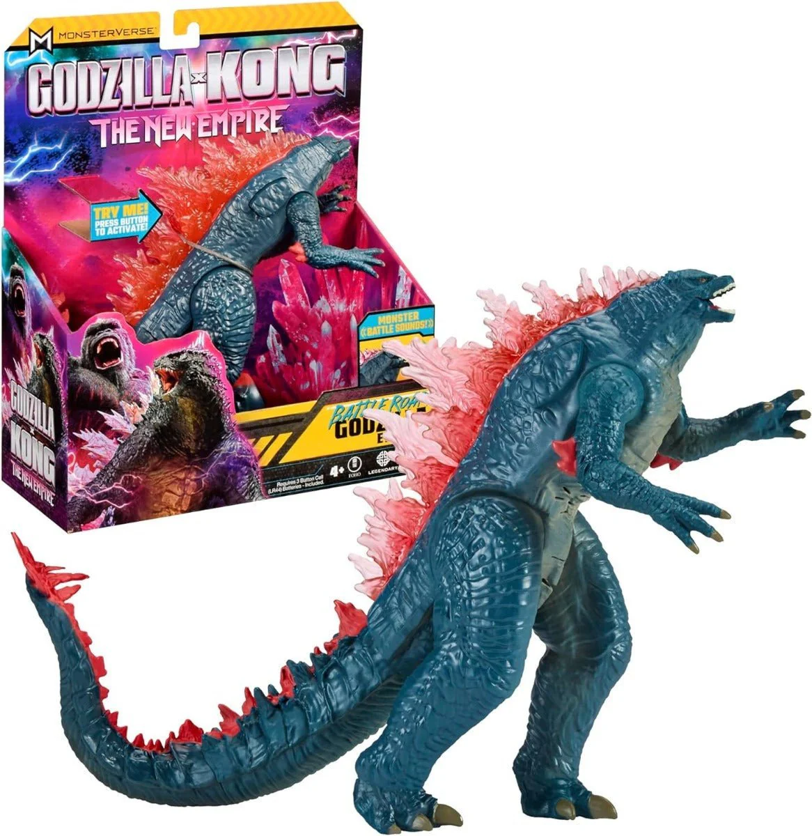 Godzilla x Kong The New Empire: Battle Roar Godzilla Evolved Figure 7inch - Image 4