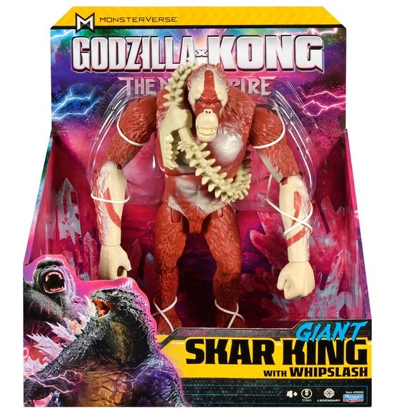 Godzilla x Kong The New Empire: Giant Skar King With Whipslash Figure - Image 3