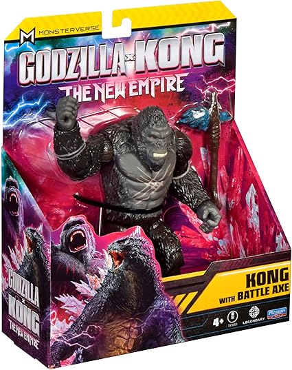 Godzilla x Kong The New Empire: Kong With Battle Axe 6inch 35203