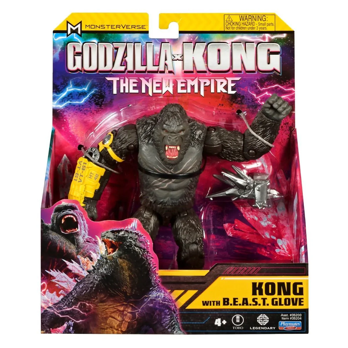 Godzilla x Kong The New Empire: Kong With Beast Glove 6inch - Image 4