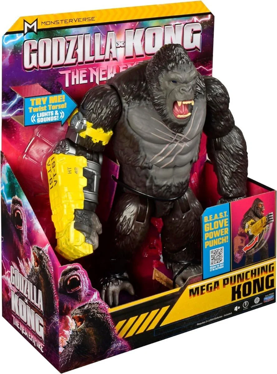 Godzilla x Kong The New Empire Mega Punching Kong Action Figure - Image 4
