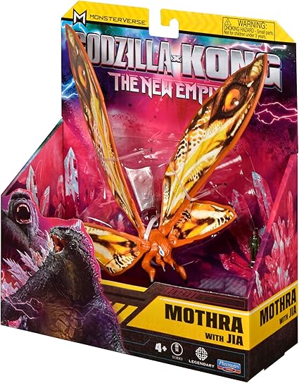 Godzilla x Kong The New Empire: Mothra With Jia 6inch 35207