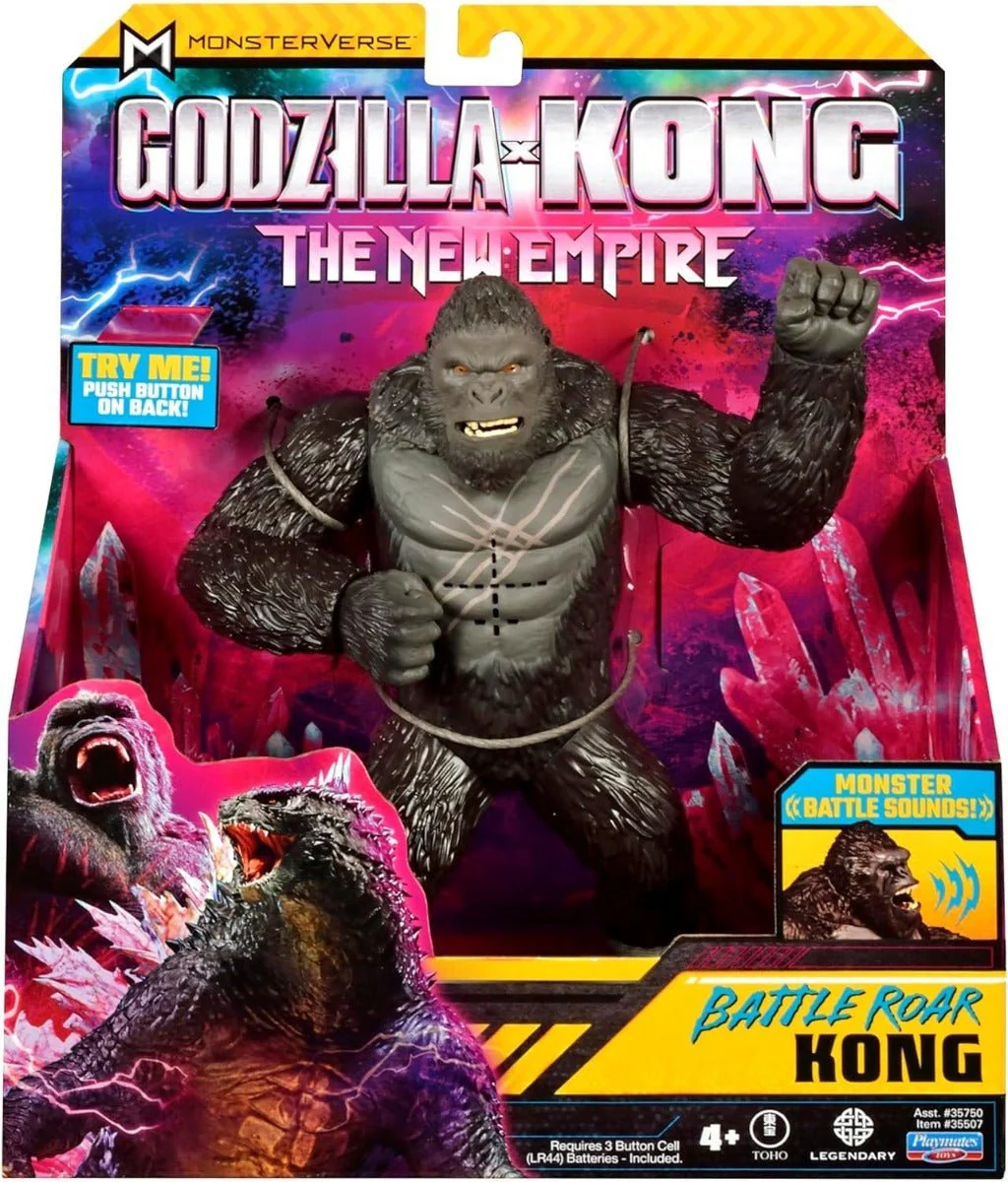 Godzilla x Kong The New Empire: Rattle Roar Kong Figure 7inch - Image 5