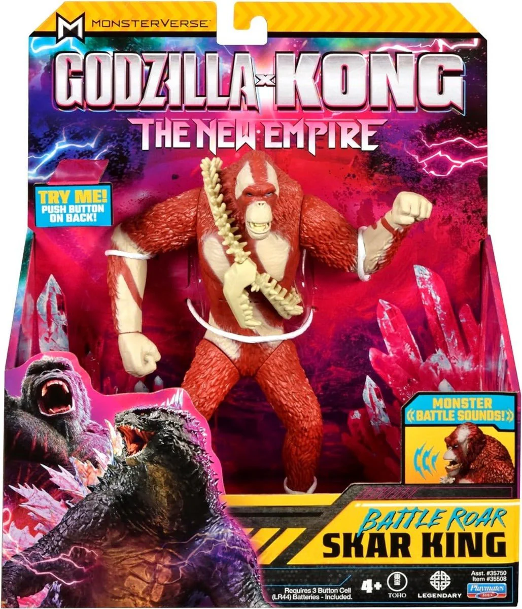 Godzilla x Kong The New Empire: Rattle Roar Skar King Figure 7inch - Image 5
