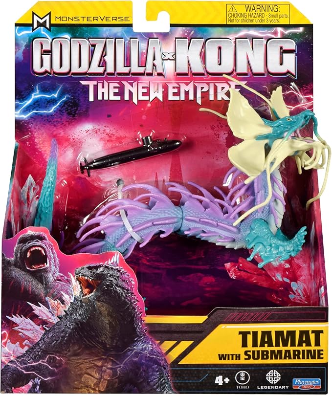 Godzilla x Kong The New Empire: Tiamat with Submarine 6inch 35214
