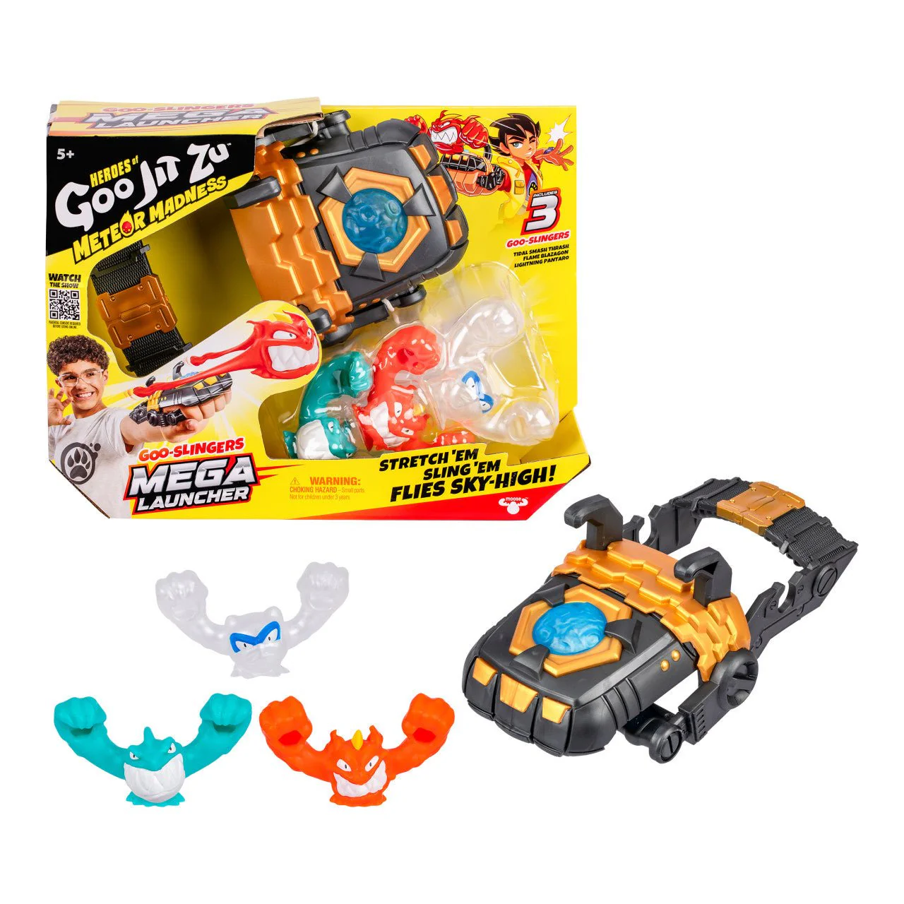 Goo Jit Zu S13 Mmdns Goo Slingers-Mega Launcher 42989