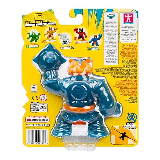 Heroes Of Goo Jit Zu S12 Smash Strikers Hero Tygor 42795 - Image 3
