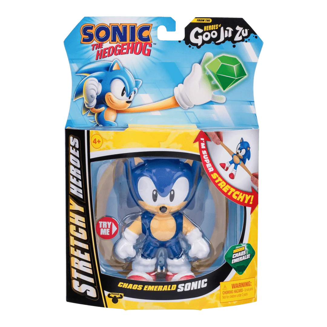 Goo Jit Zu Sonic S5 Hero Pk- Chaos Emerald Sonic 43049