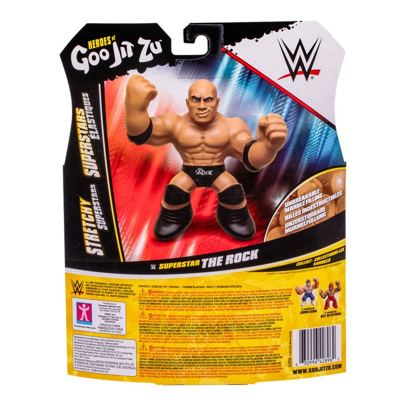 Heroes Of Goo Jit Zu WWE Hero Superstar The Rock 42896 - Image 3