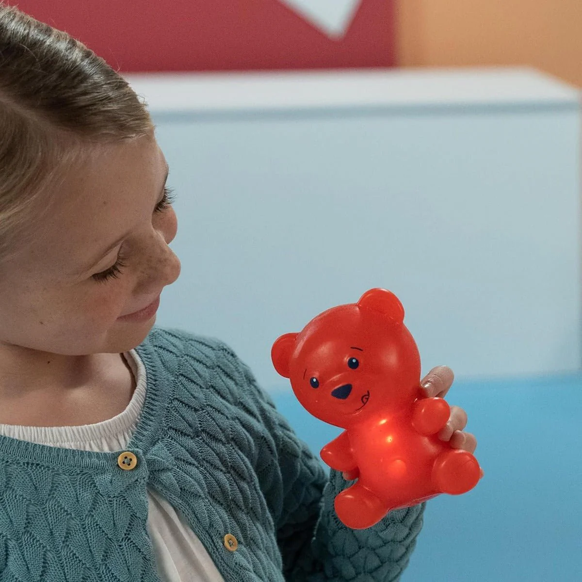 Gummymals Rubbery Squeezable Gummy Bear Shape Red - Image 3