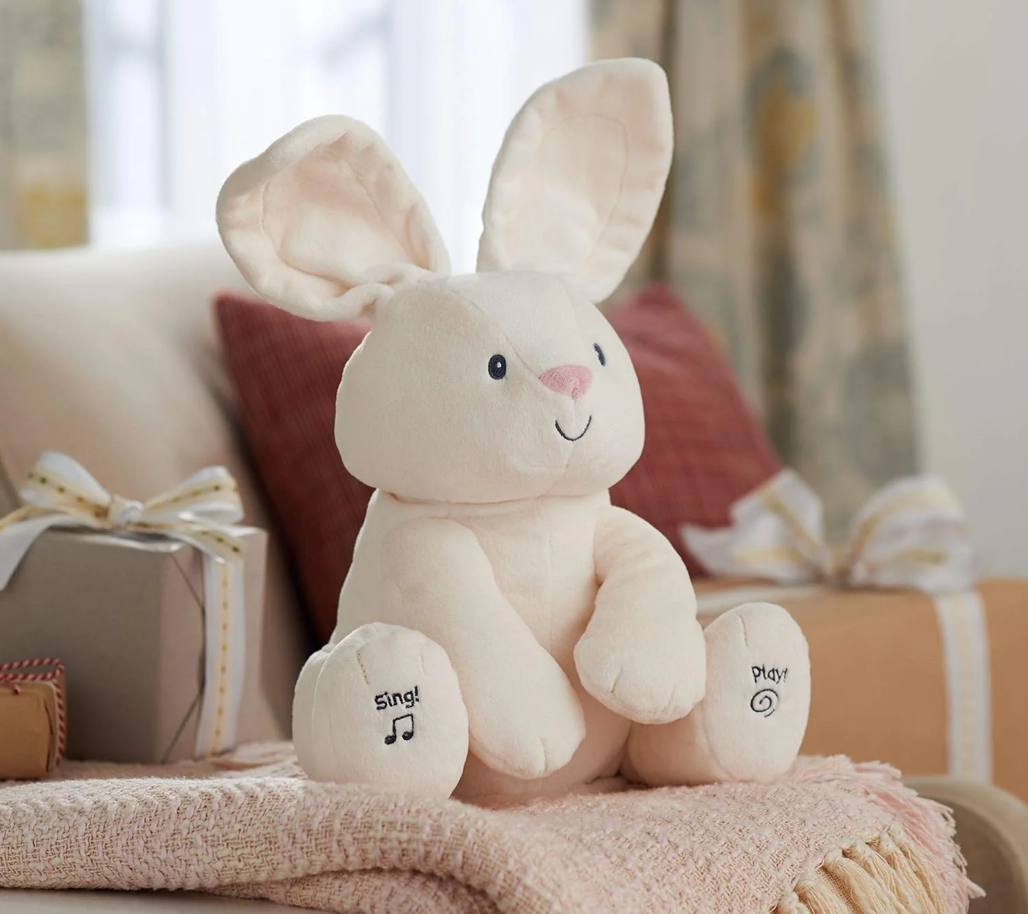 Gund Animated Flora The Bunny 12inch 6052939 - Image 3