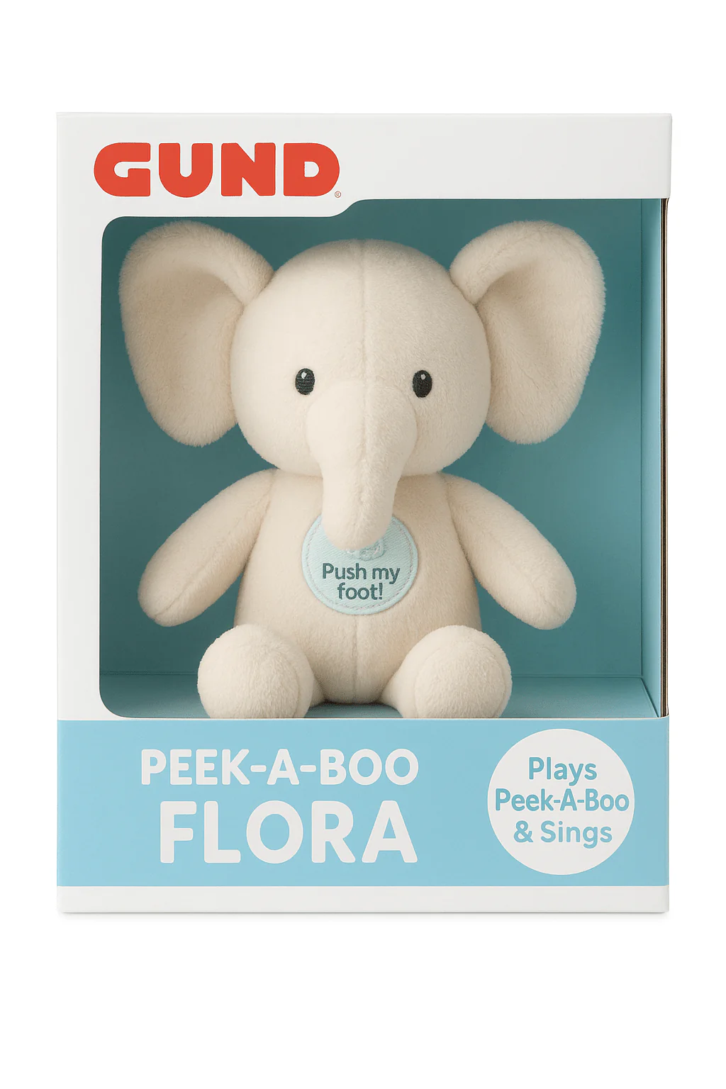 Gund Peek-A-Boo Flappy & Flora Asstd.6073995 - Image 2