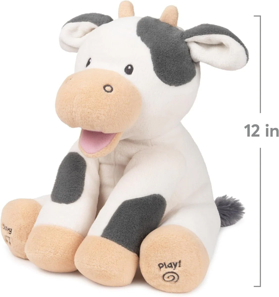 Gund Story Time Buttermilk Cow Animated 6066847 - Image 5