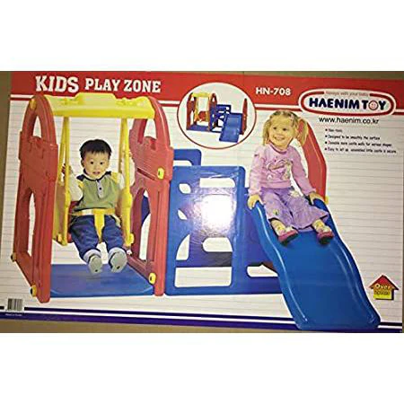 Haenim Toy Kids Play Zone with Slide and Swing HN-708 - Image 2