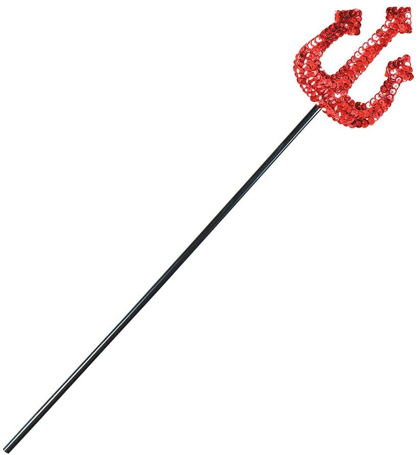 Halloween Novelty Devil Fork Sequin BA511
