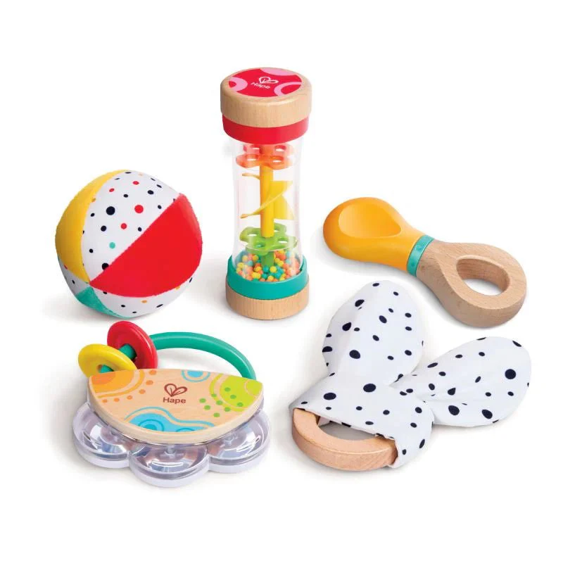 Hape 5-In-1 Baby Sensory Set E0130 - Image 2