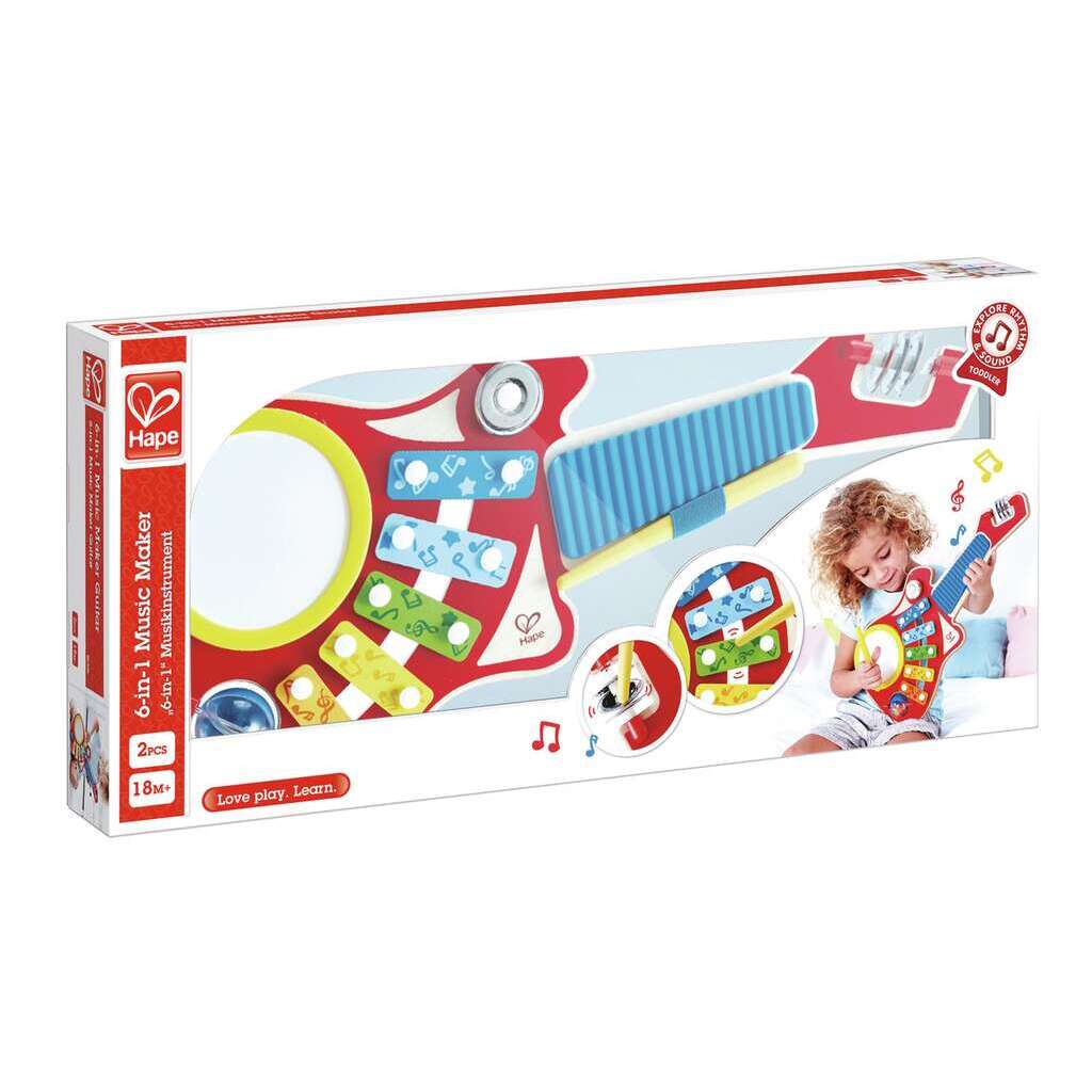 Hape 6 in 1 Music Maker E0335